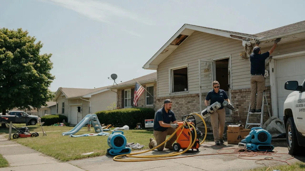Water Damage Restoration in Mendon, IL near me